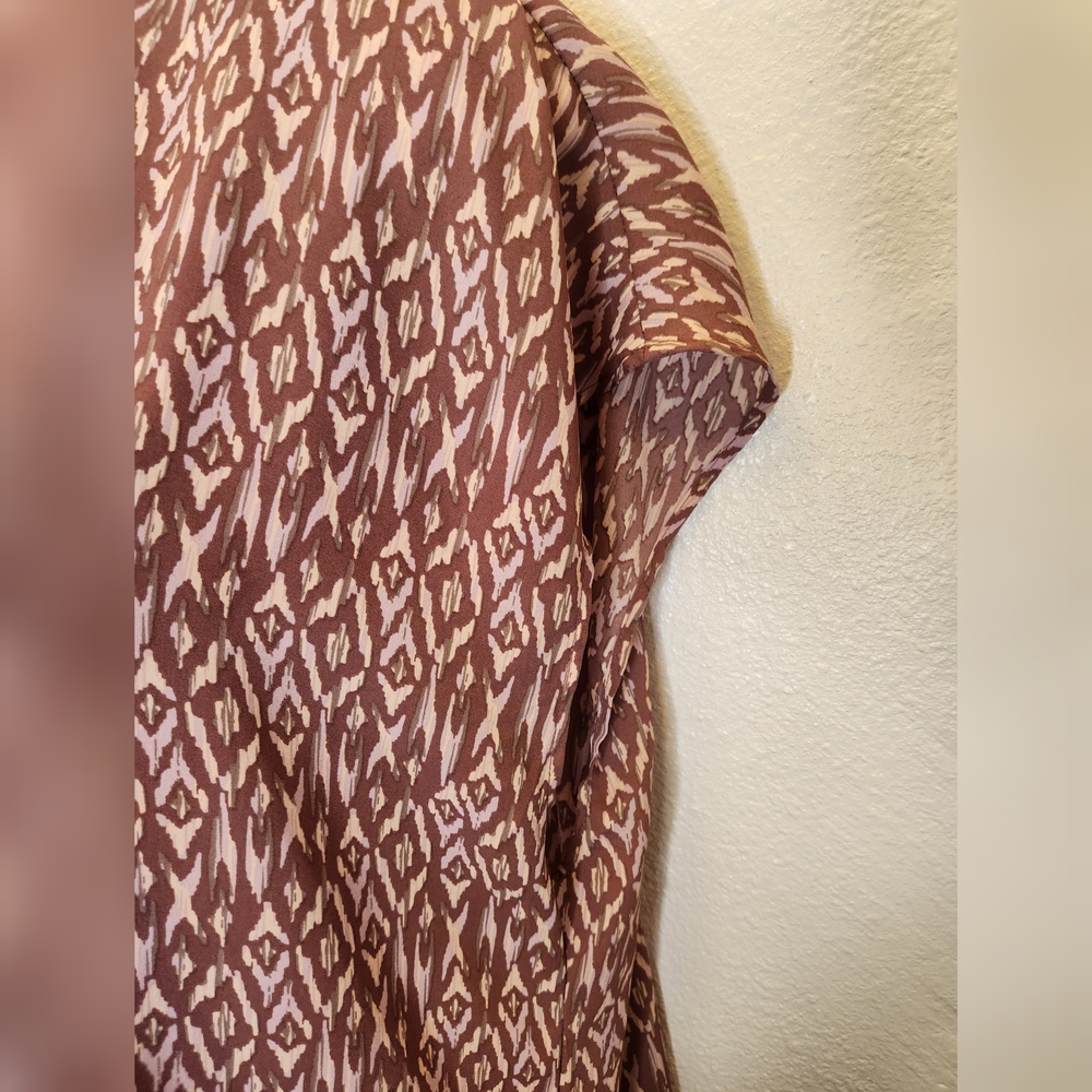 Torrid Georgette Strappy Split Back Blouse - image 4